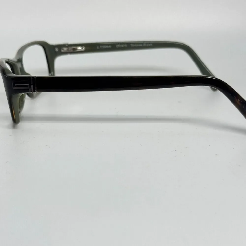 Cole Haan CHS 675 Tortoist Green Eyeglasses Full Rim Brown‎ Green H16372